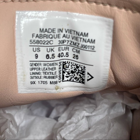 Converse Pro Leather x Earth Tone OX Grau Size 9 - Picture 9 of 11